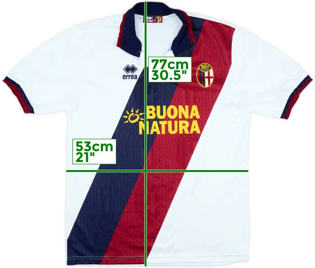 1993-94 Bologna Away Shirt - 8/10 - (M)