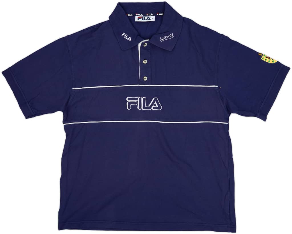 2000-02 Scotland Fila Polo Shirt - 8/10 - (L)