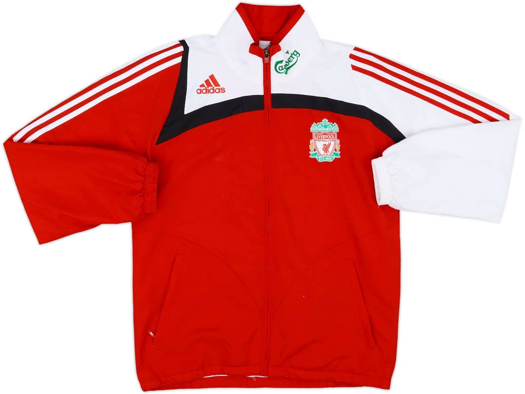 2007-08 Liverpool adidas Track Jacket - 8/10 - (S)