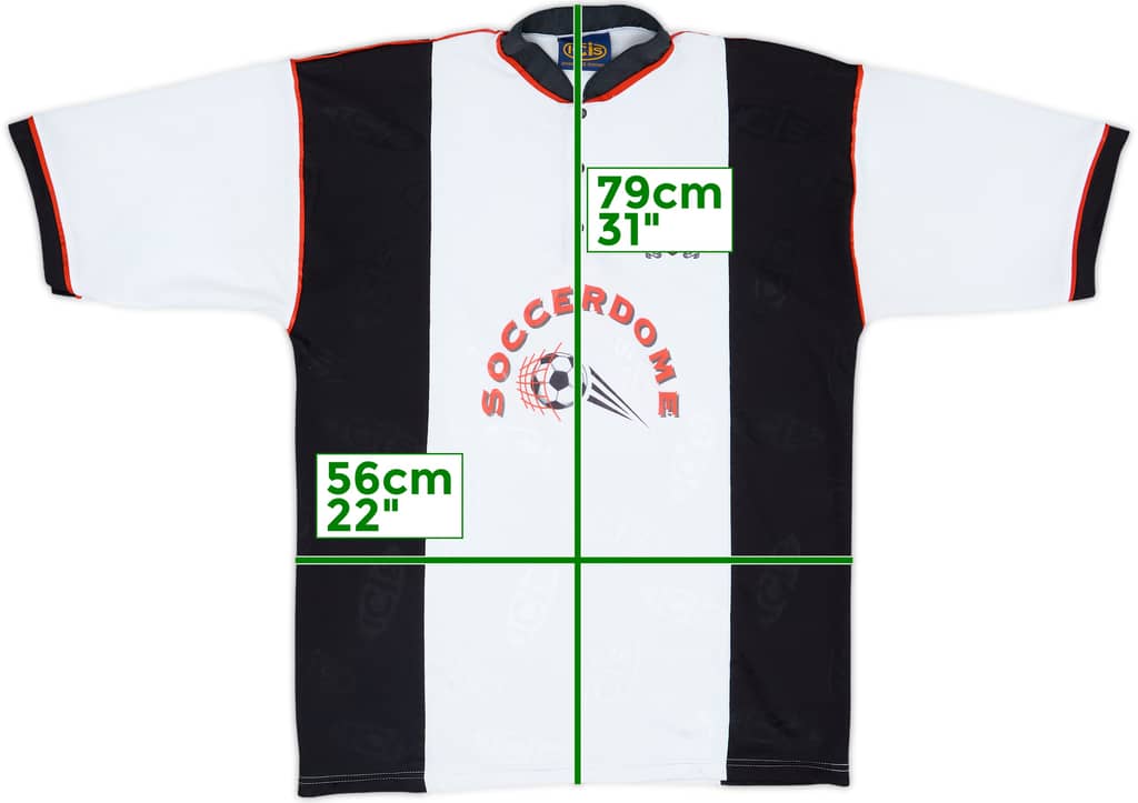 1996-97 Darlington Home Shirt - 8/10 - (M)