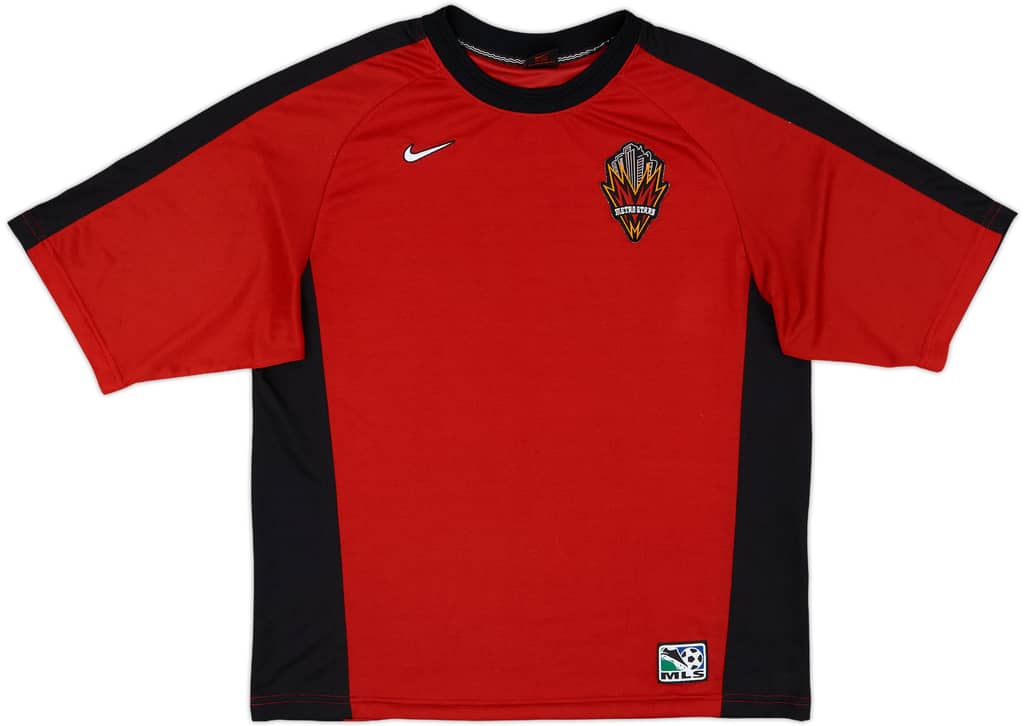 1998-99 NY/NJ Metrostars Nike Training Shirt - 9/10 - (L)
