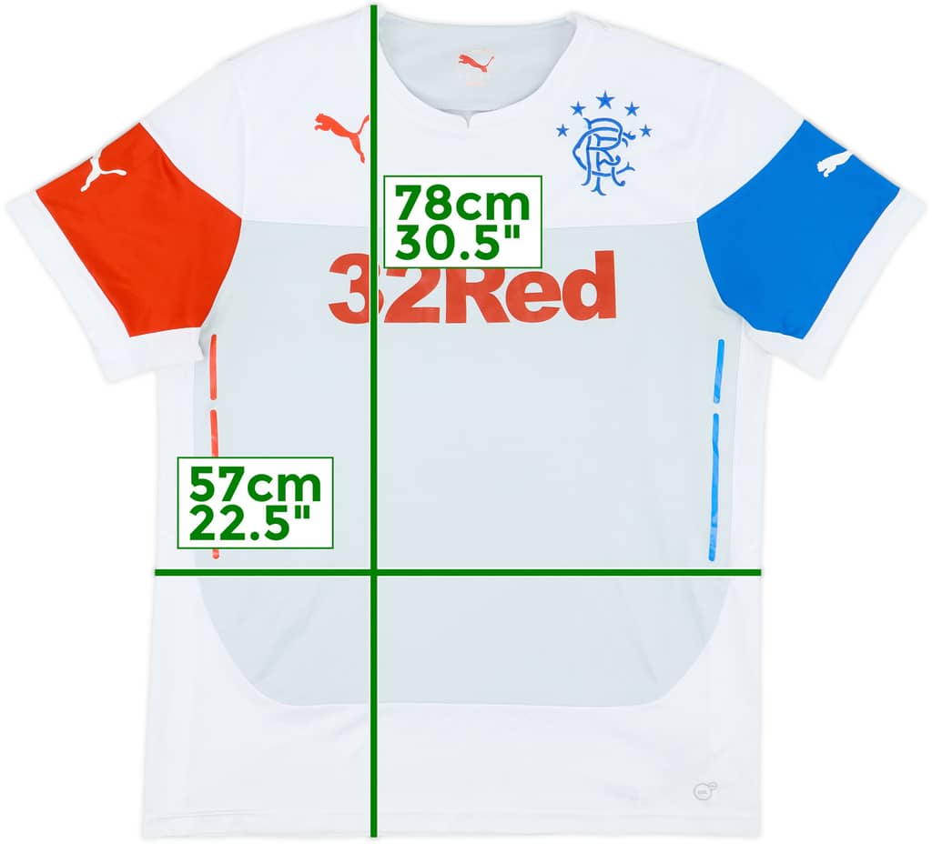 2014-15 Rangers Puma Training Shirt - 8/10 - (XL)