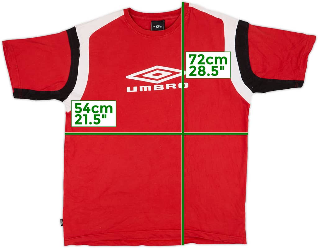 1990s Umbro Cotton Tee - 7/10 - (L)