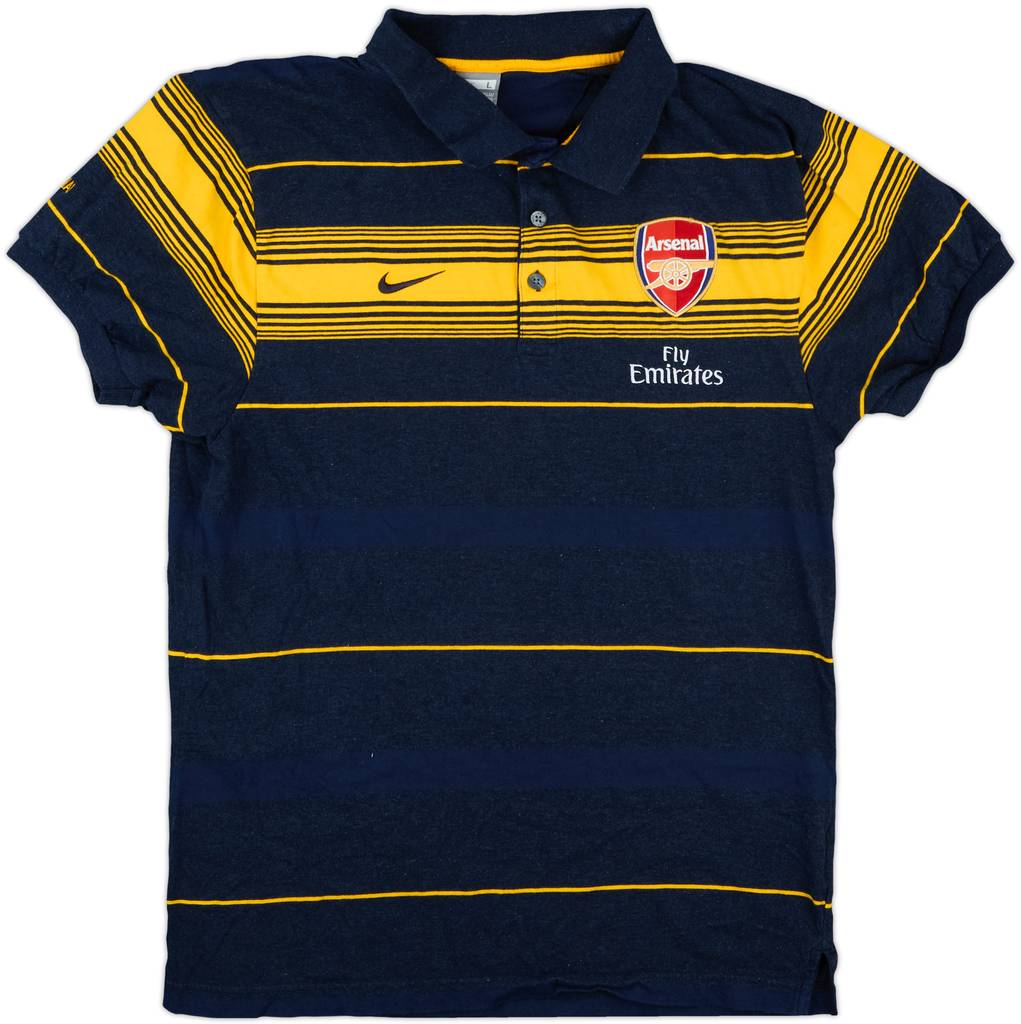 2009-10 Arsenal Nike Polo Shirt - 9/10 - (L)