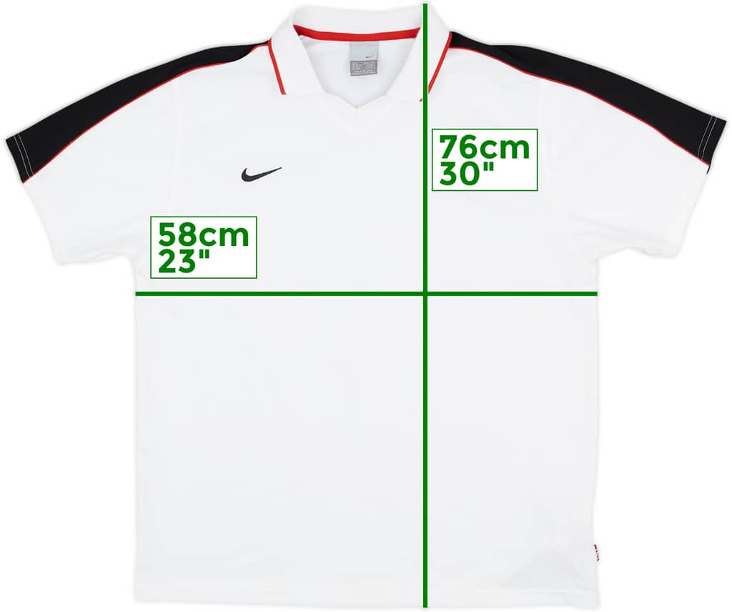 2004-05 Manchester United Nike Training Shirt - 7/10 - (L)