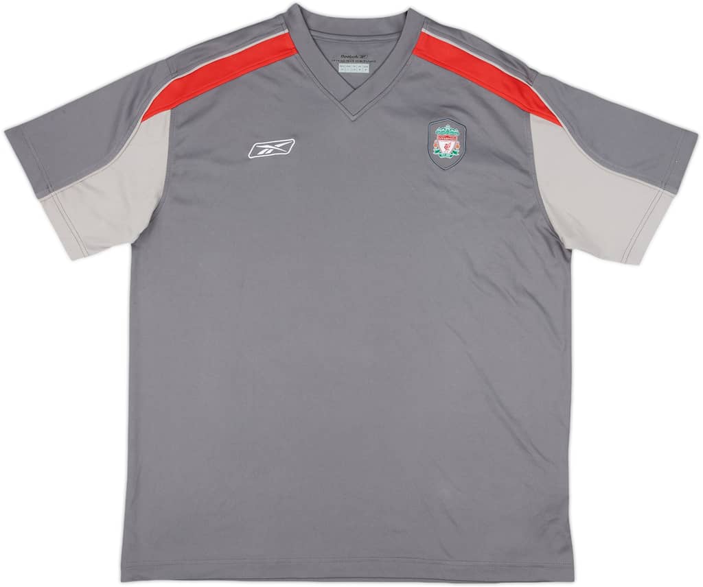 2004-05 Liverpool Reebok Training Shirt - 9/10 - (M)