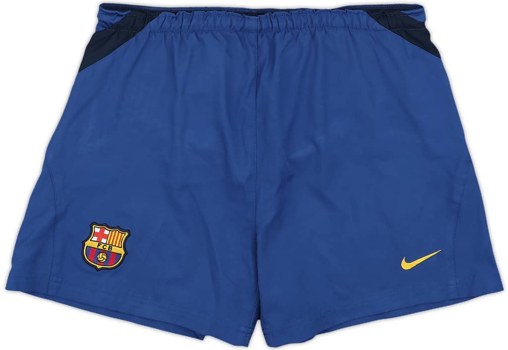 2003-04 Barcelona Home Shorts - 8/10 - (XL.Boys)