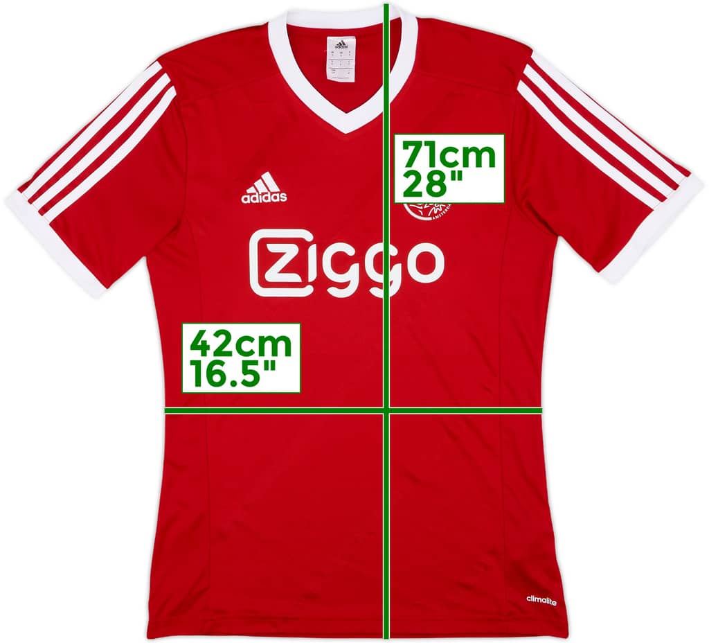 2015-16 Ajax adidas Training Shirt - 8/10 - (S)