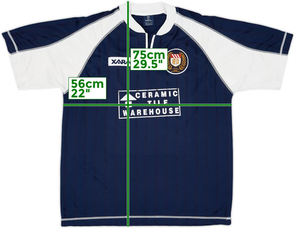 2000-01 Dundee FC Home Shirt - 7/10 - (L)