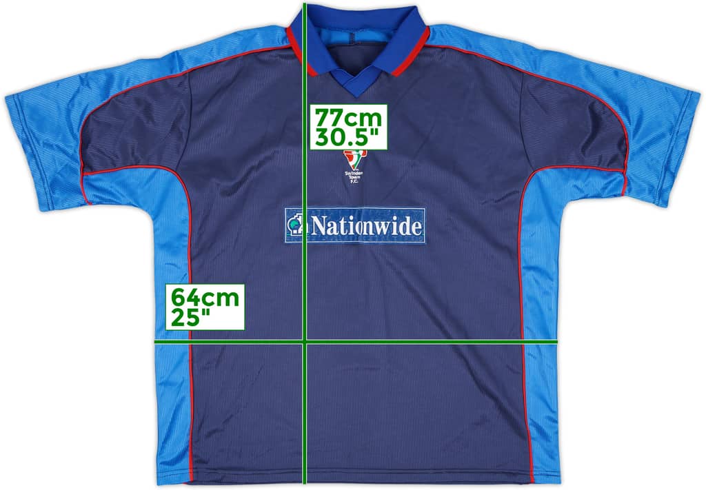 1999-00 Swindon Town Away Shirt - 8/10 - (XXL)