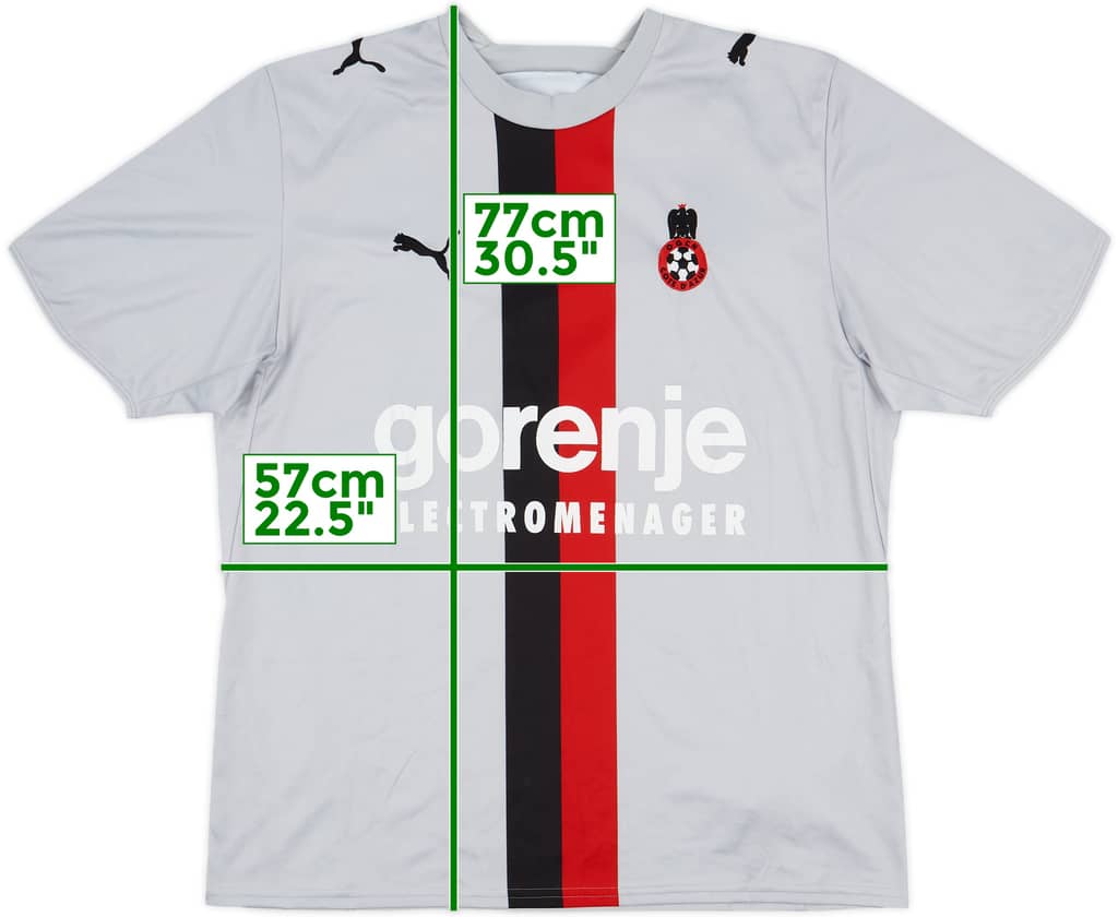 2006-07 Nice Away Shirt - 8/10 - (XL)