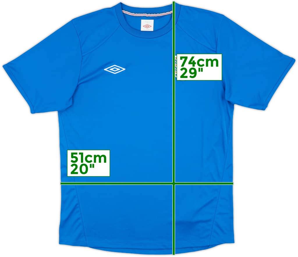 2010-11 England Umbro Training Shirt - 9/10 - (L)