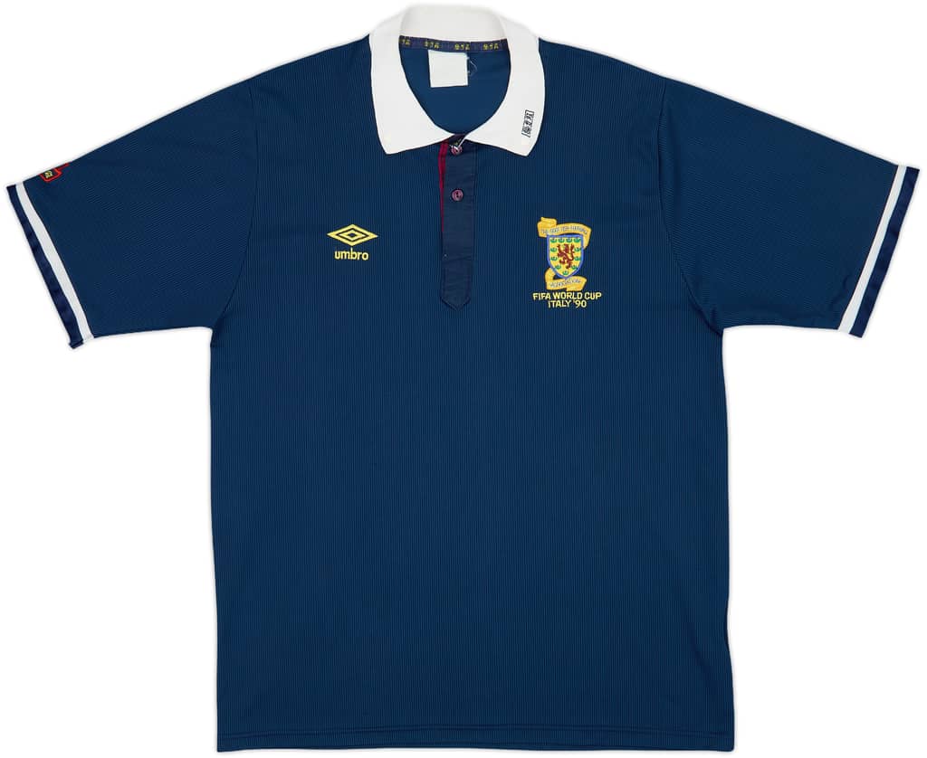 1988-91 Scotland Home Shirt - 8/10 - (M)