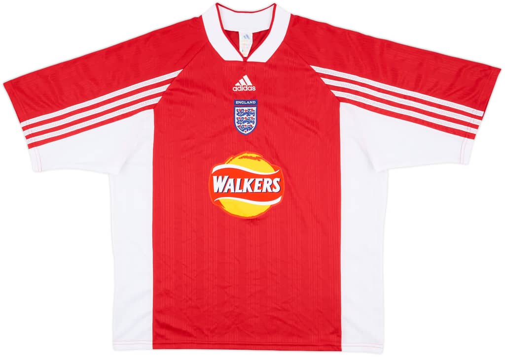1995-96 England Schoolboys Away Shirt - 9/10 - (L)
