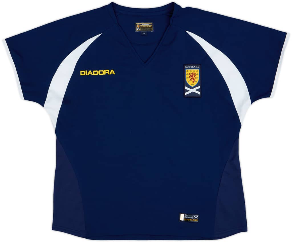 2003-05 Scotland Home Shirt - 9/10 - (Women's M)