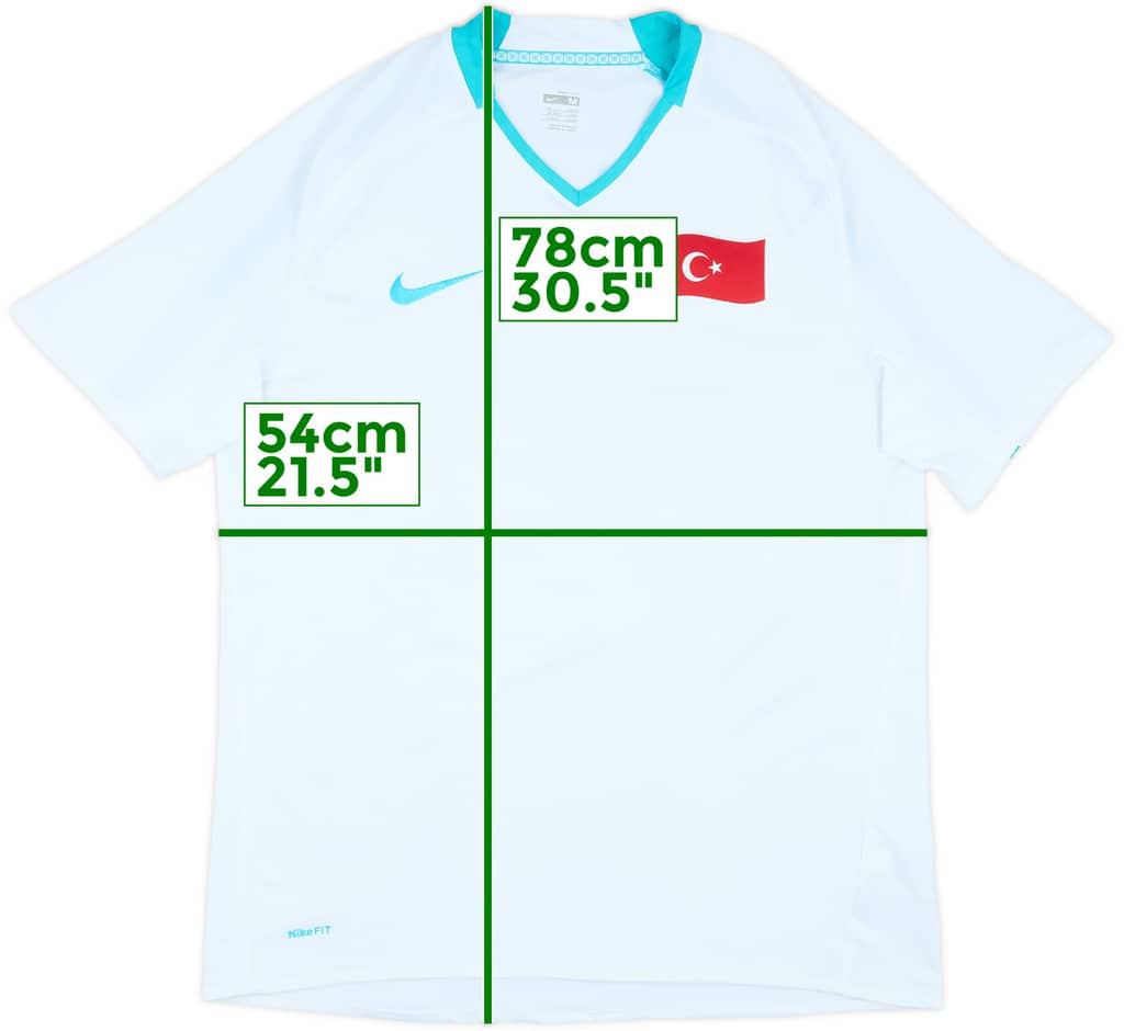 2008-09 Turkey Away Shirt - 10/10 - (M)