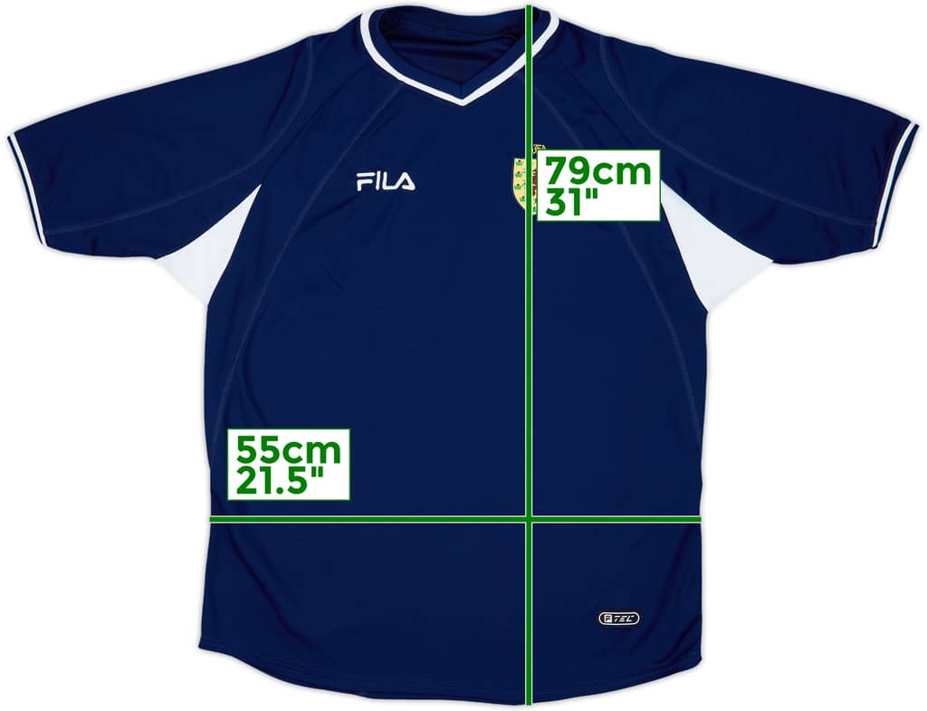 2000-02 Scotland Home Shirt - 8/10 - (XL)