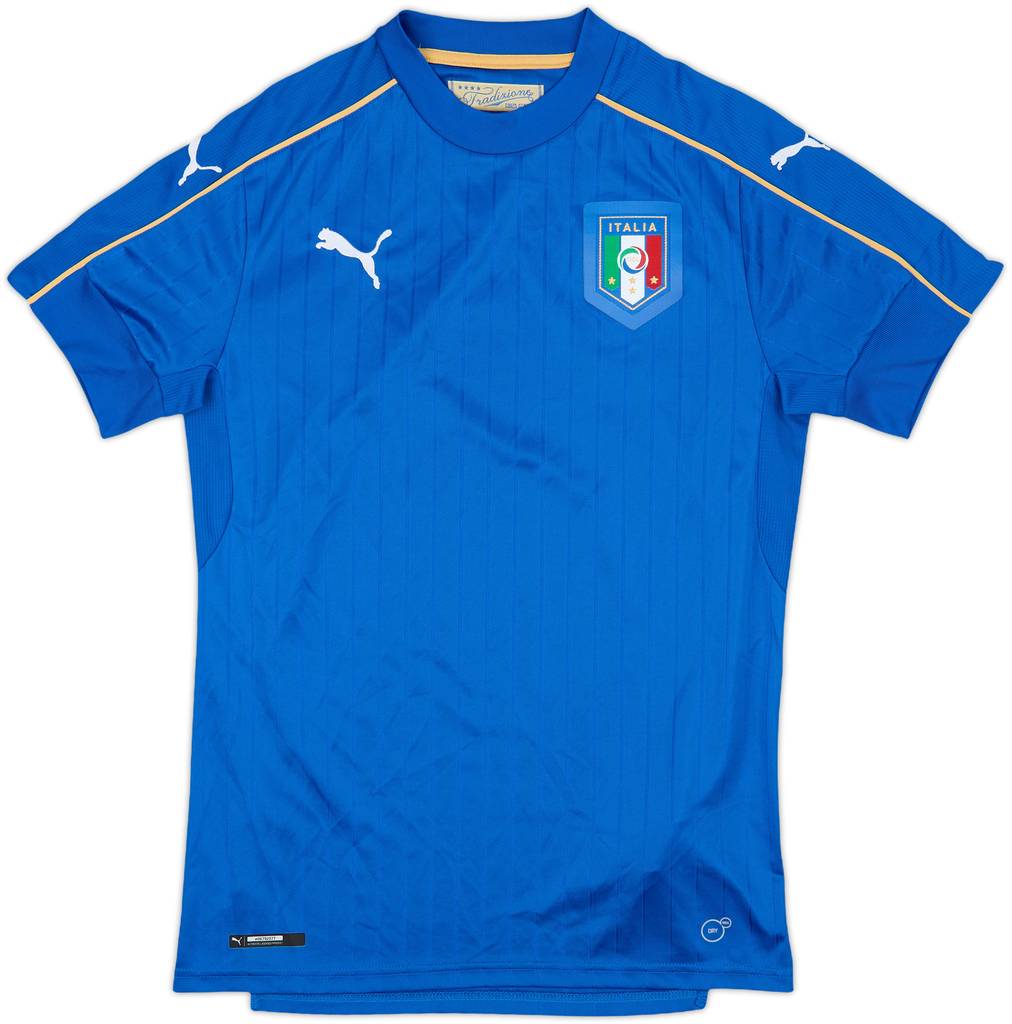 2016-17 Italy Home Shirt - 10/10 - (S)
