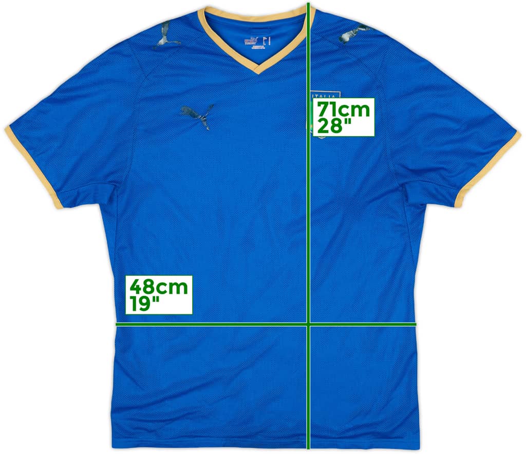 2007-08 Italy Home Shirt - 4/10 - (M)