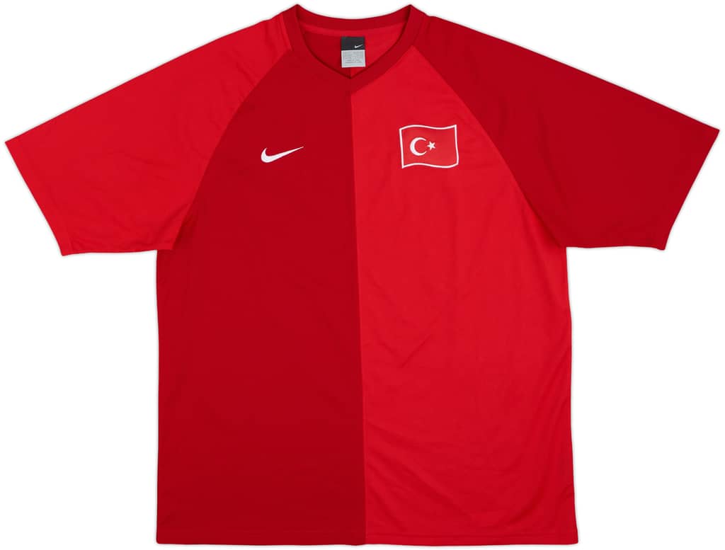 2006-08 Turkey Basic Home Shirt - 8/10 - (XL)