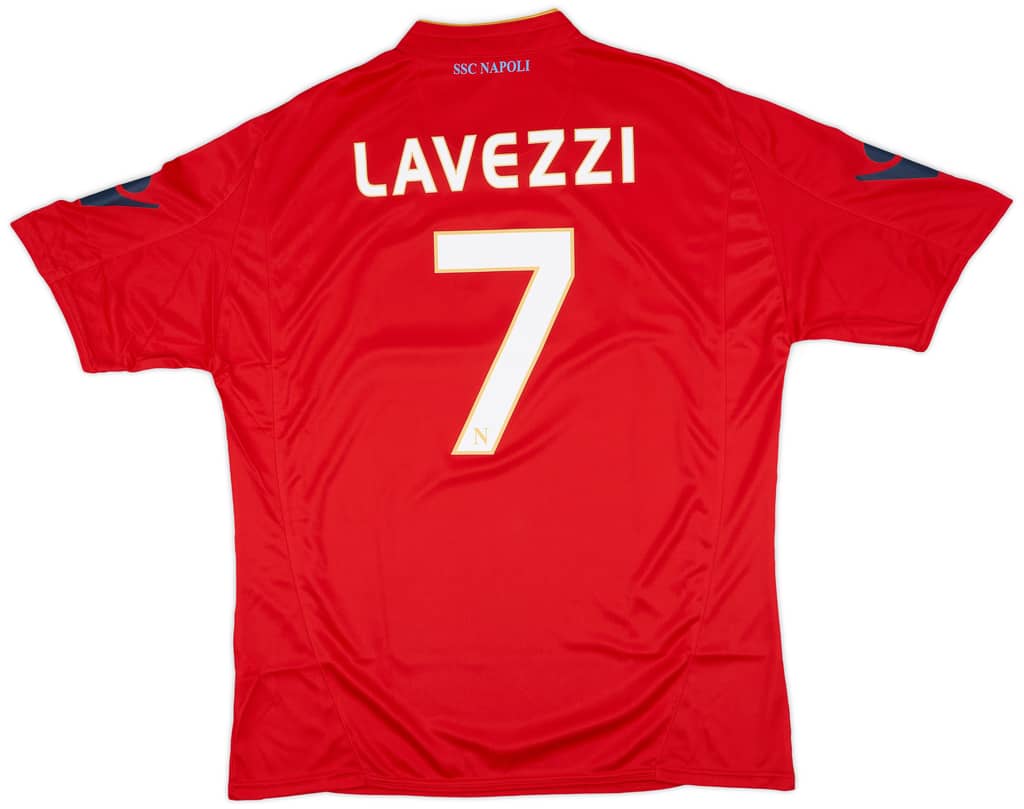 2009-10 Napoli Basic Third Shirt Lavezzi #7 (XXL)