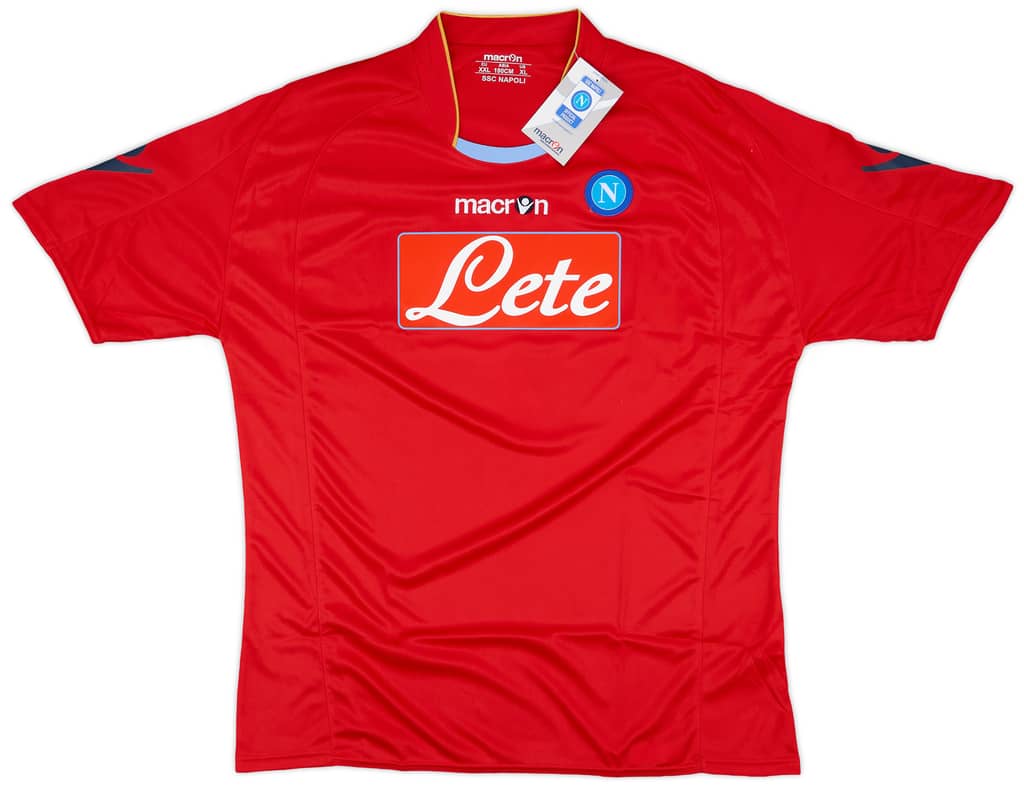 2009-10 Napoli Basic Third Shirt Lavezzi #7 (XXL)