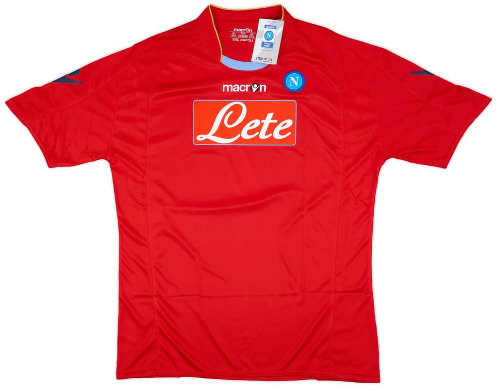 2009-10 Napoli Basic Third Shirt Lavezzi #7 (3XL)