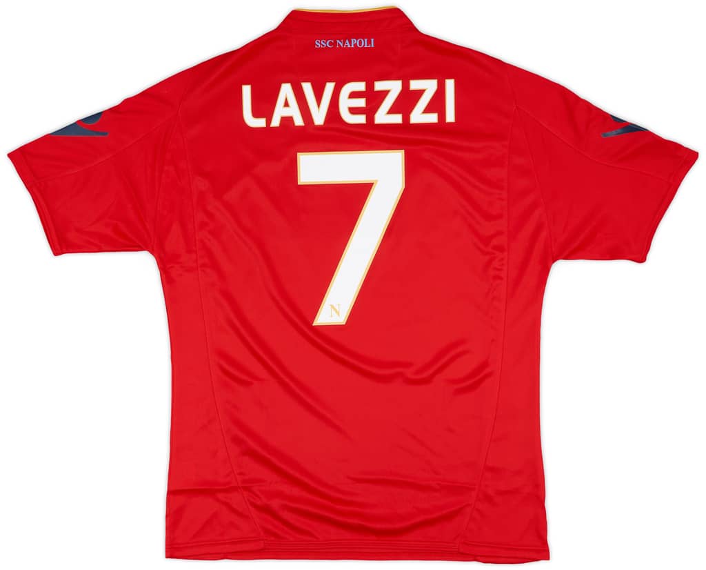 2009-10 Napoli Basic Third Shirt Lavezzi #7 (L)