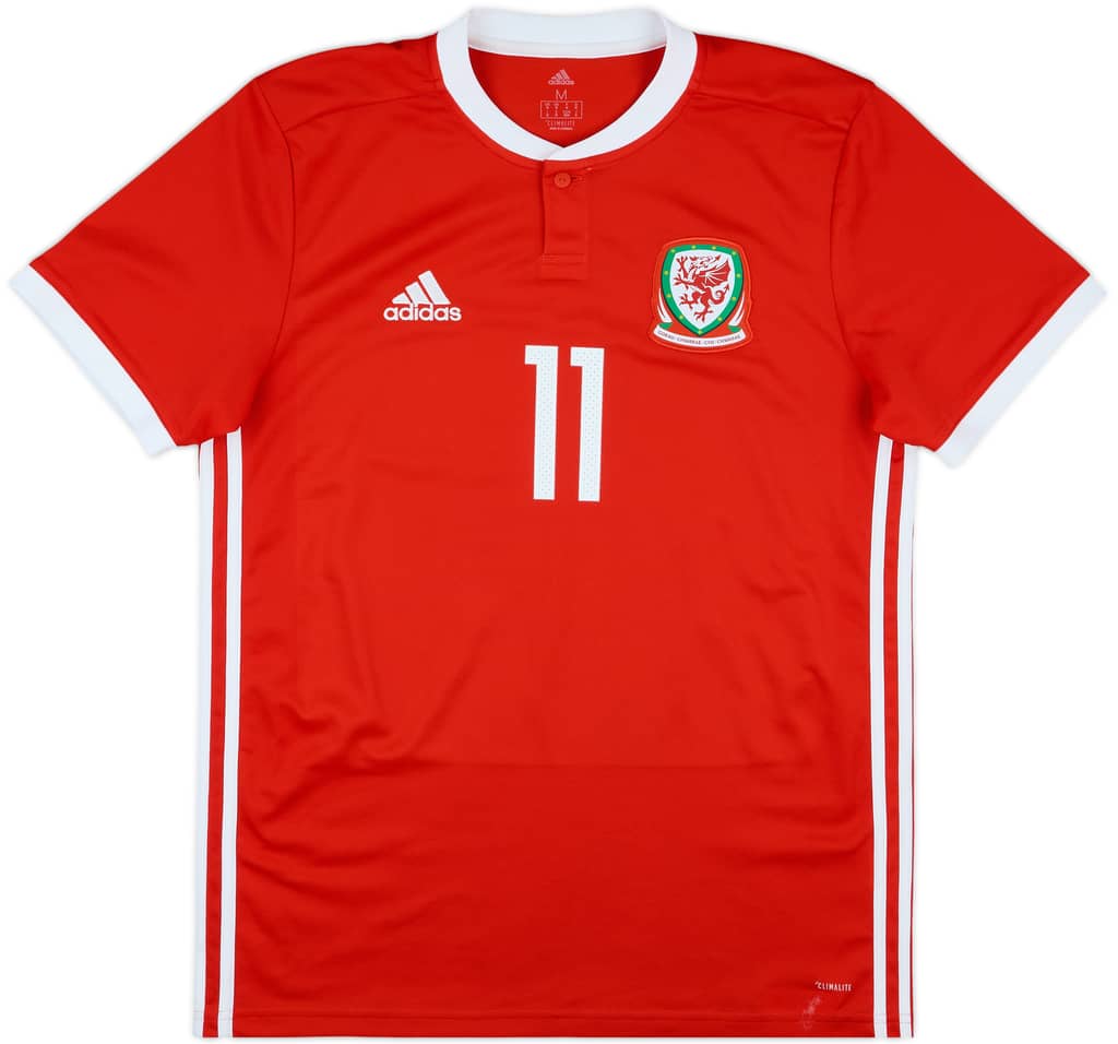 2016-17 Wales Home Shirt Bale #11 - 9/10 - (M)