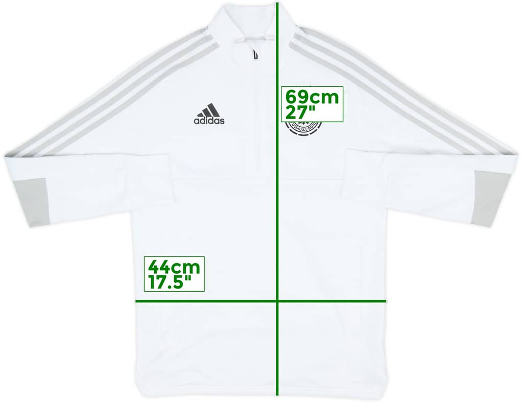 2017-18 Germany adidas 1/4 Zip Training Top - 9/10 - (L.Boys)