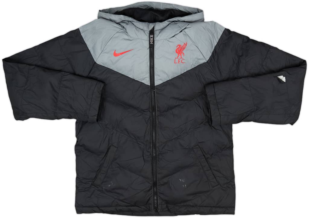 2022-23 Liverpool Nike Padded Bench Coat - 8/10 - (XL.Boys)