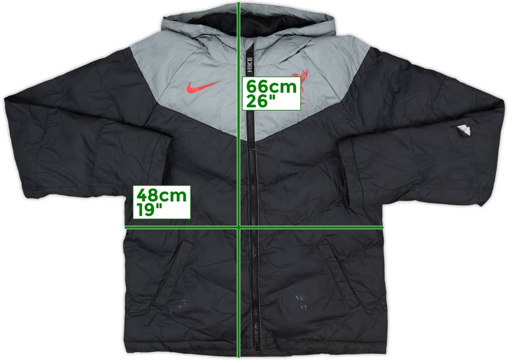 2022-23 Liverpool Nike Padded Bench Coat - 8/10 - (XL.Boys)