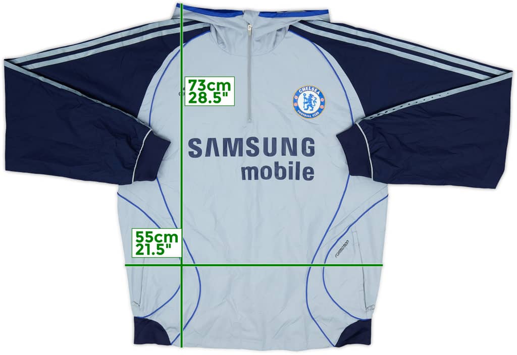 2006-07 Chelsea adidas Track Jacket - 9/10 - (L)
