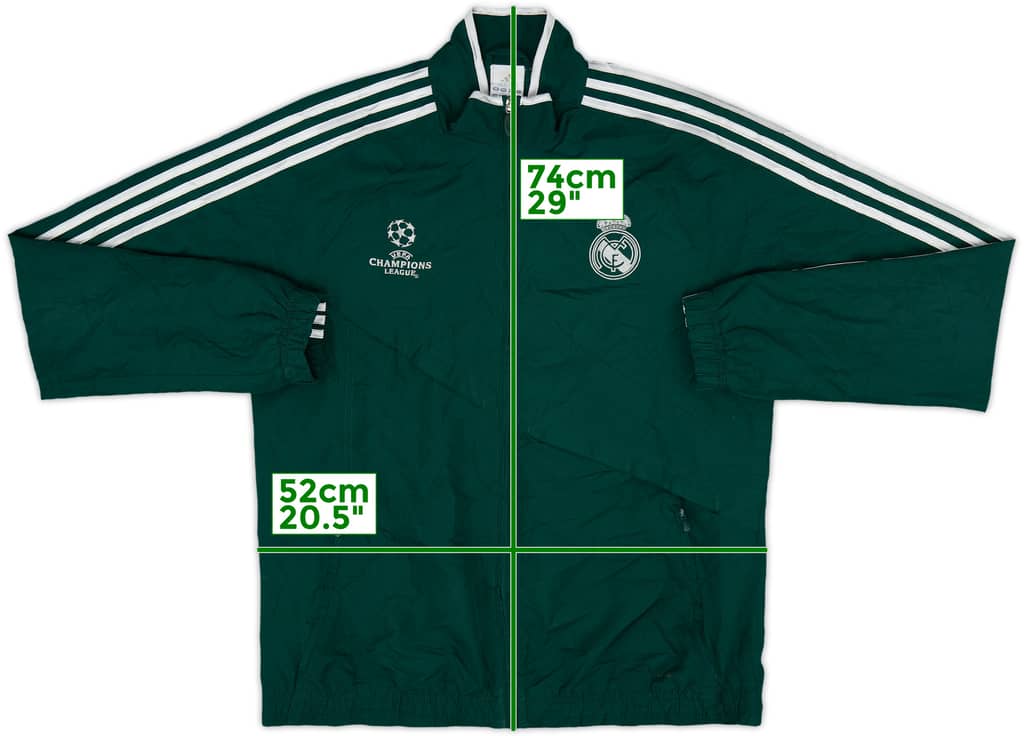 2012-13 Real Madrid CL adidas Track Jacket - 9/10 - (M)