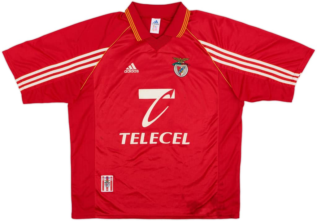 1998-99 Benfica Home Shirt - 6/10 - (XL)