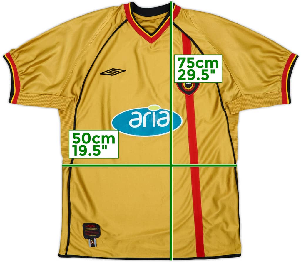 2002-03 Galatasaray Fourth Shirt - 8/10 - (L)