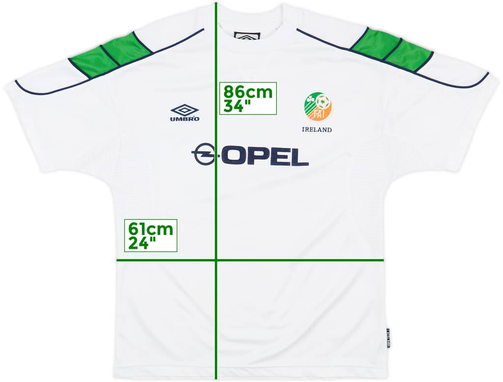 2000 Ireland Away Shirt - 8/10 - (M)