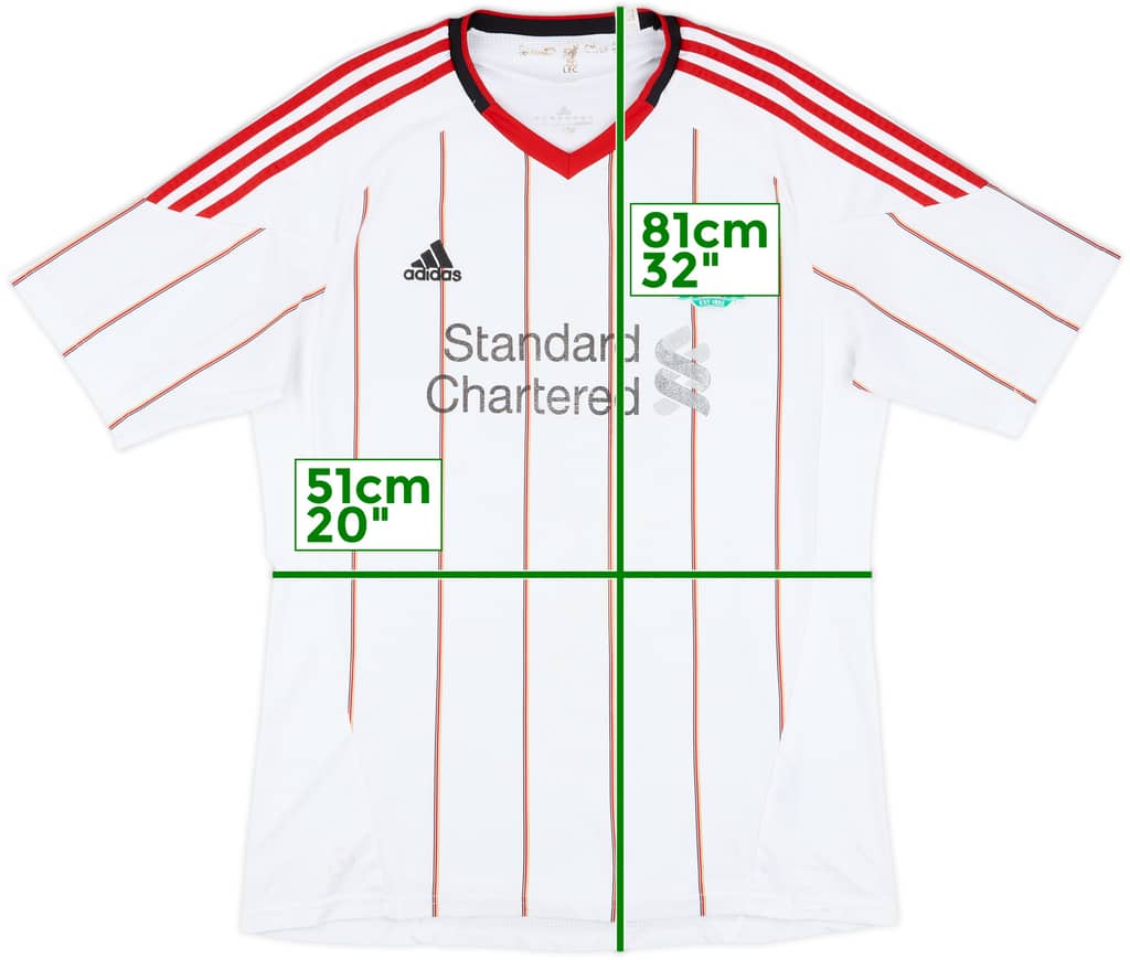 2010-11 Liverpool Away Shirt - 5/10 - (L)