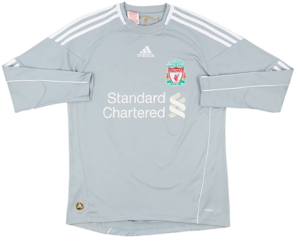 2010-12 Liverpool GK Shirt - 7/10 - (L.Boys)
