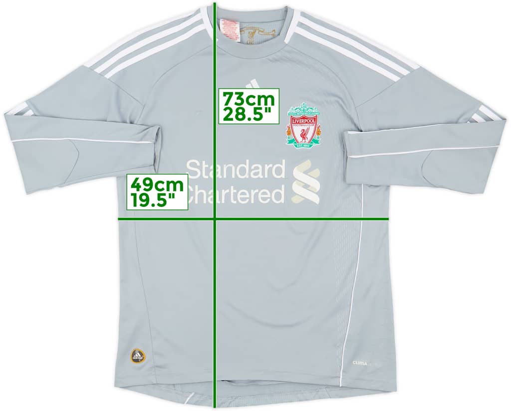 2010-12 Liverpool GK Shirt - 7/10 - (L.Boys)