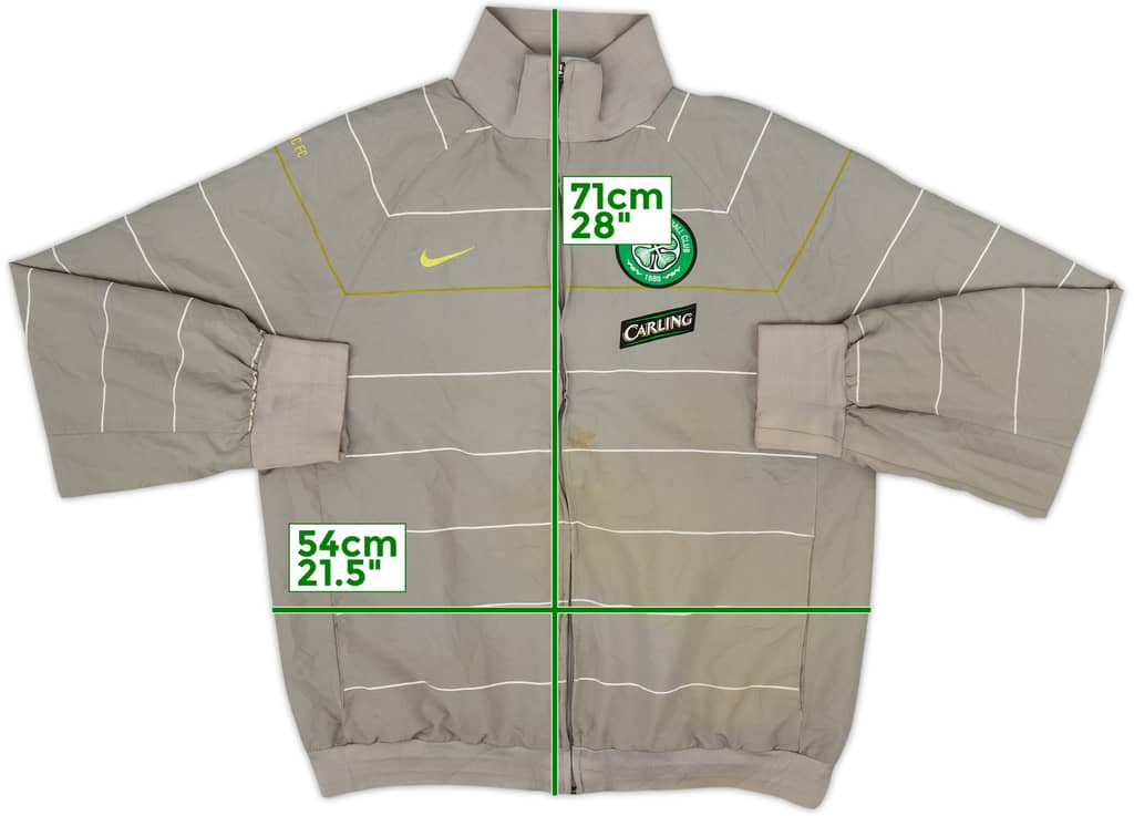 2008-09 Celtic Nike Track Jacket - 5/10 - (L)
