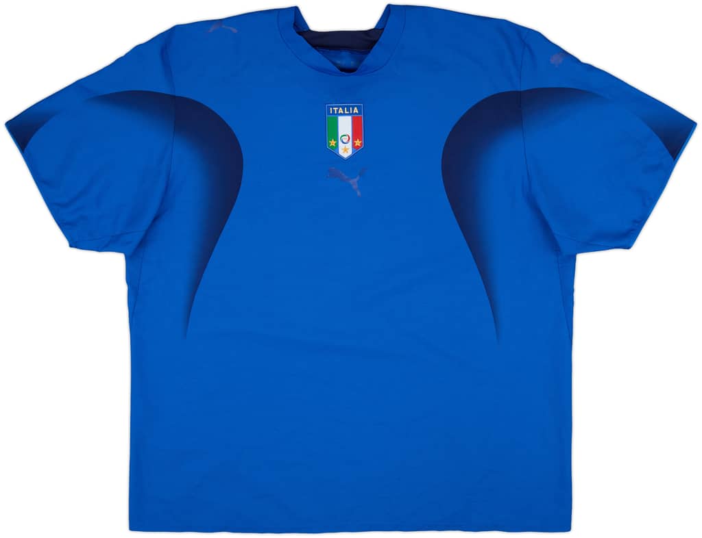 2006 Italy Home Shirt - 4/10 - (XXL)