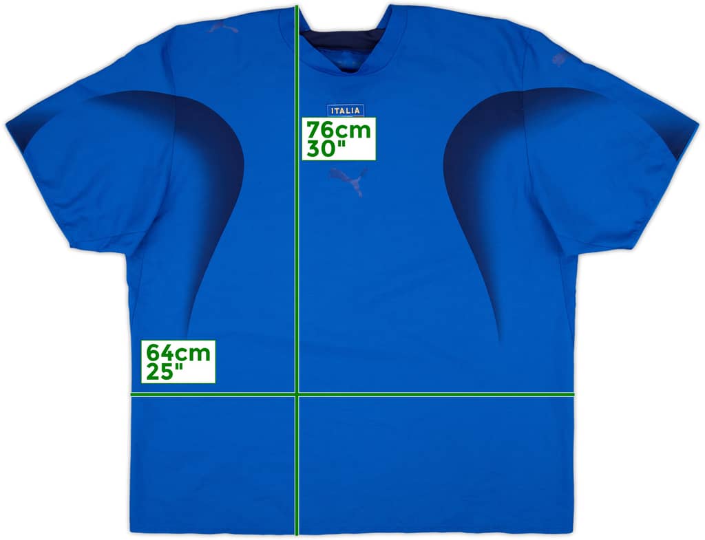 2006 Italy Home Shirt - 4/10 - (XXL)