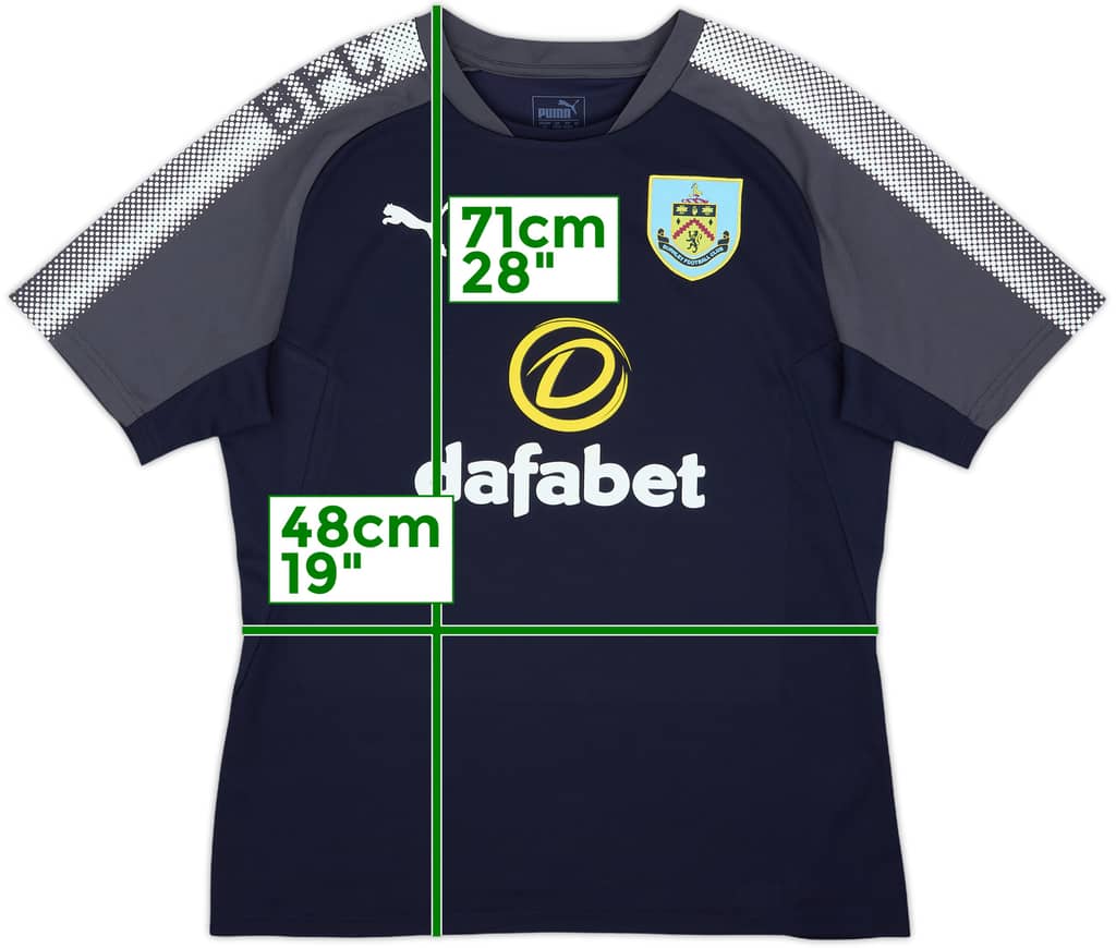 2017-18 Burnley Puma Training Shirt - 9/10 - (L)