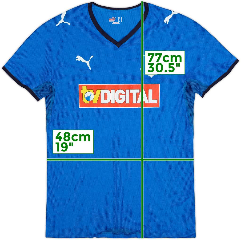 2008-09 TSG Hoffenheim Authentic Home Shirt - 7/10 - (M)