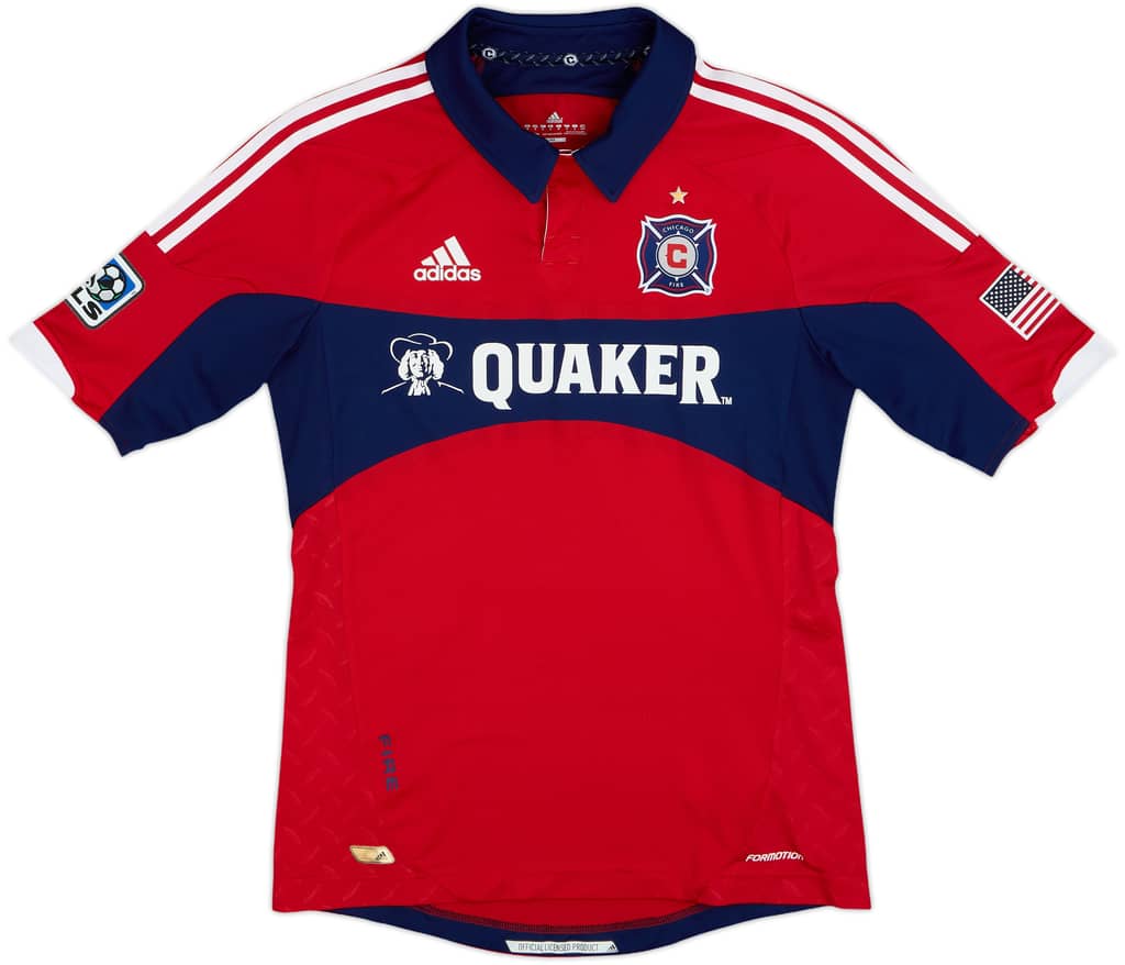 2012-13 Chicago Fire Player Issue Home Shirt - 8/10 - (M)