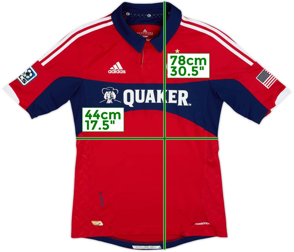 2012-13 Chicago Fire Player Issue Home Shirt - 8/10 - (M)