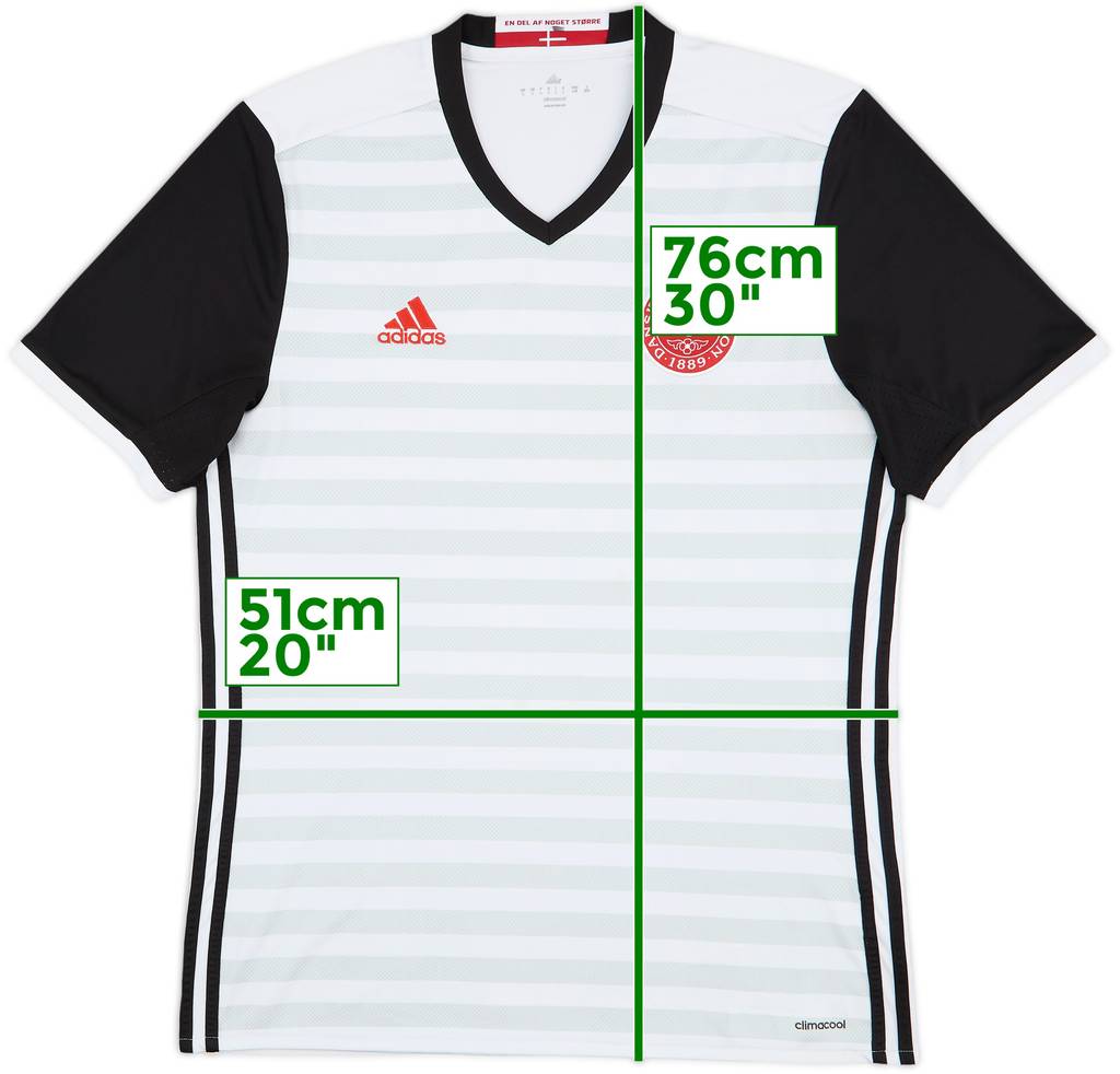 2015-16 Denmark Away Shirt - 7/10 - (L)