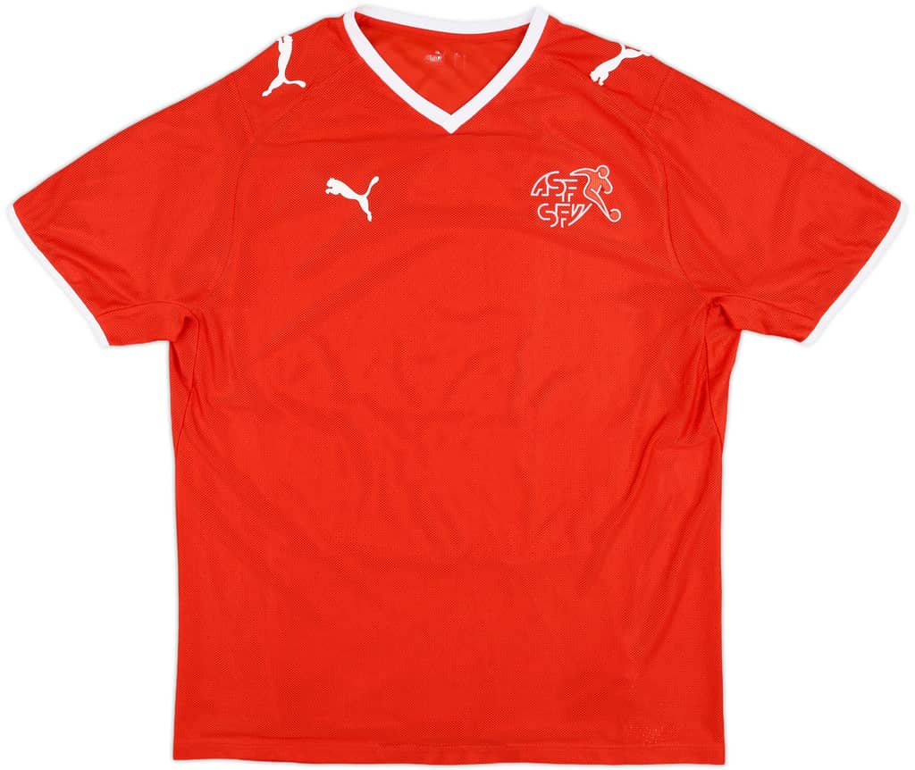 2008-10 Switzerland Home Shirt - 8/10 - (XL)