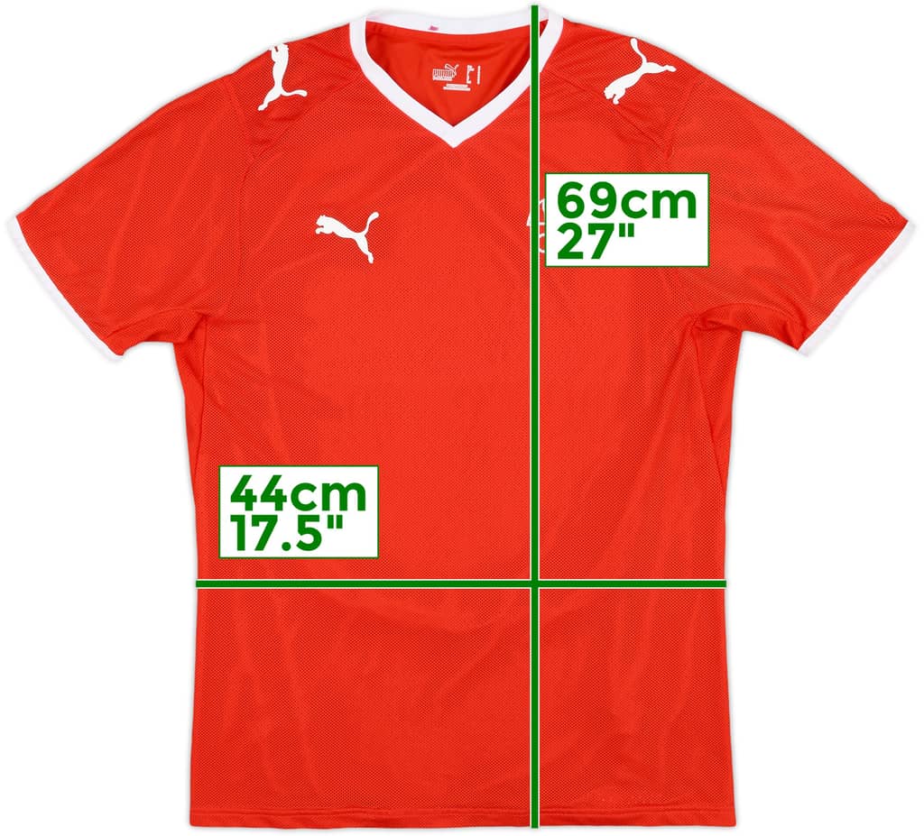 2008-10 Switzerland Home Shirt - 8/10 - (S)